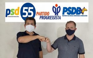 Vidal Balak (PSD) e Acacio Mees (PSDB)