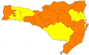 Cinco novas regiões passaram do nível grave para alto nesta sexta-feira (02) (Foto: Divulgação) 